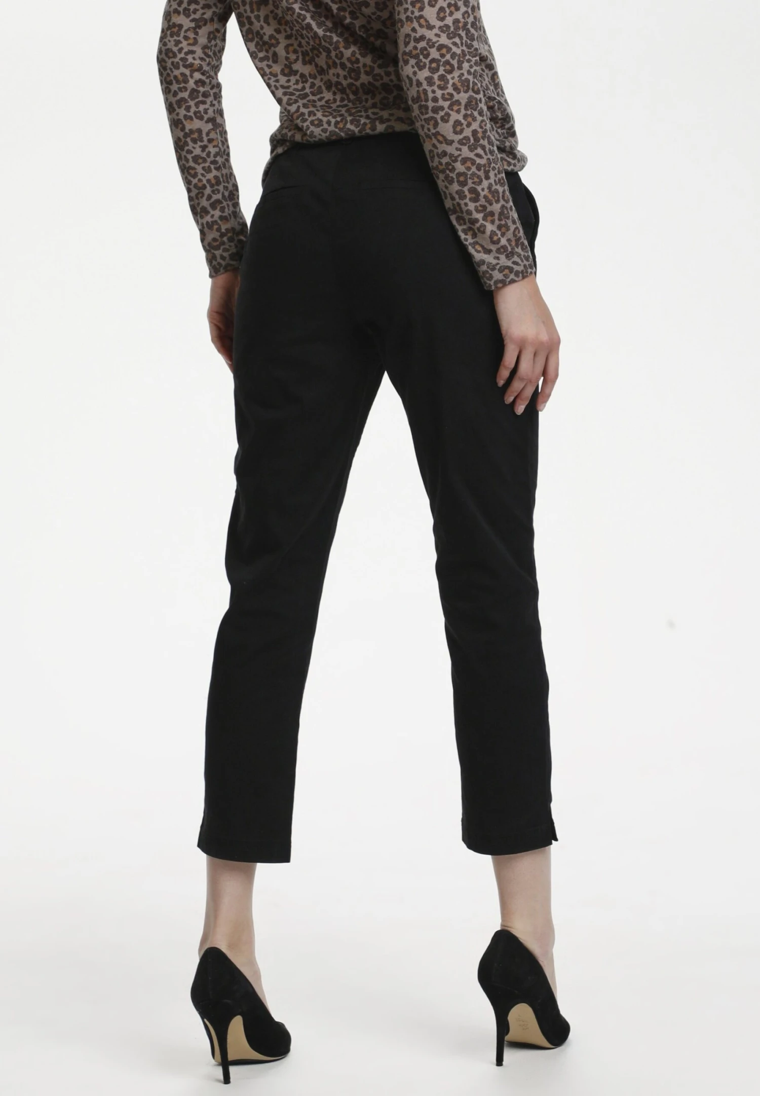 Culture ChinoBlack Donna Pantaloni CU221A06B-Q11 2 Culture ChinoBlack Donna Pantaloni CU221A06B-Q11 - immagine 2
