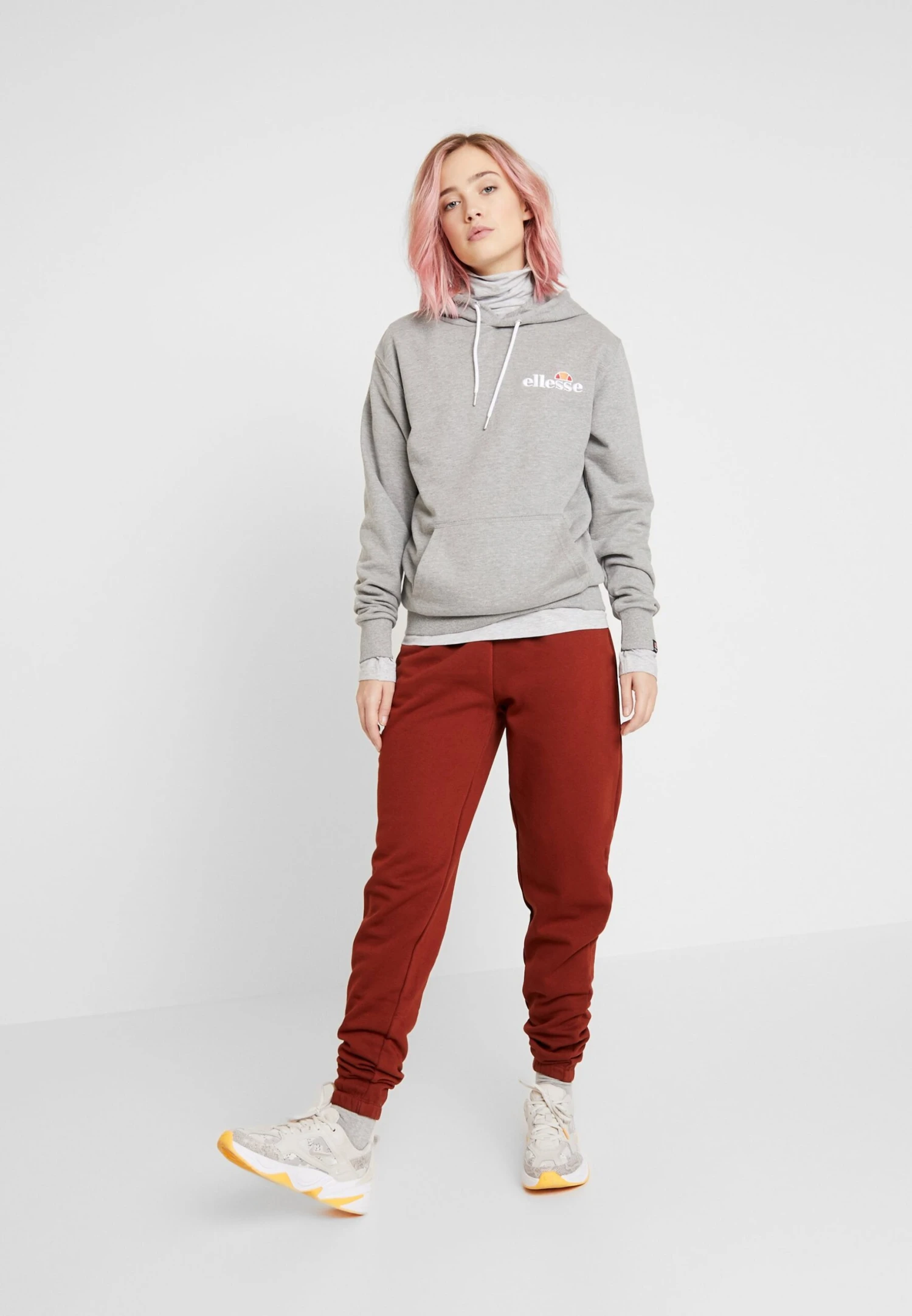 Ellesse Noreo - Felpa Con Cappuccio - Grey 2 Ellesse Noreo - Felpa Con Cappuccio - Grey - immagine 2