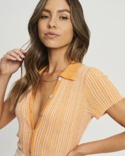 SukiPoloIvory Orange Donna T-shirt E Top SLZ21D00I-H11 -Vendite Next 88aa1a8c6d2749558a94014d118412d4