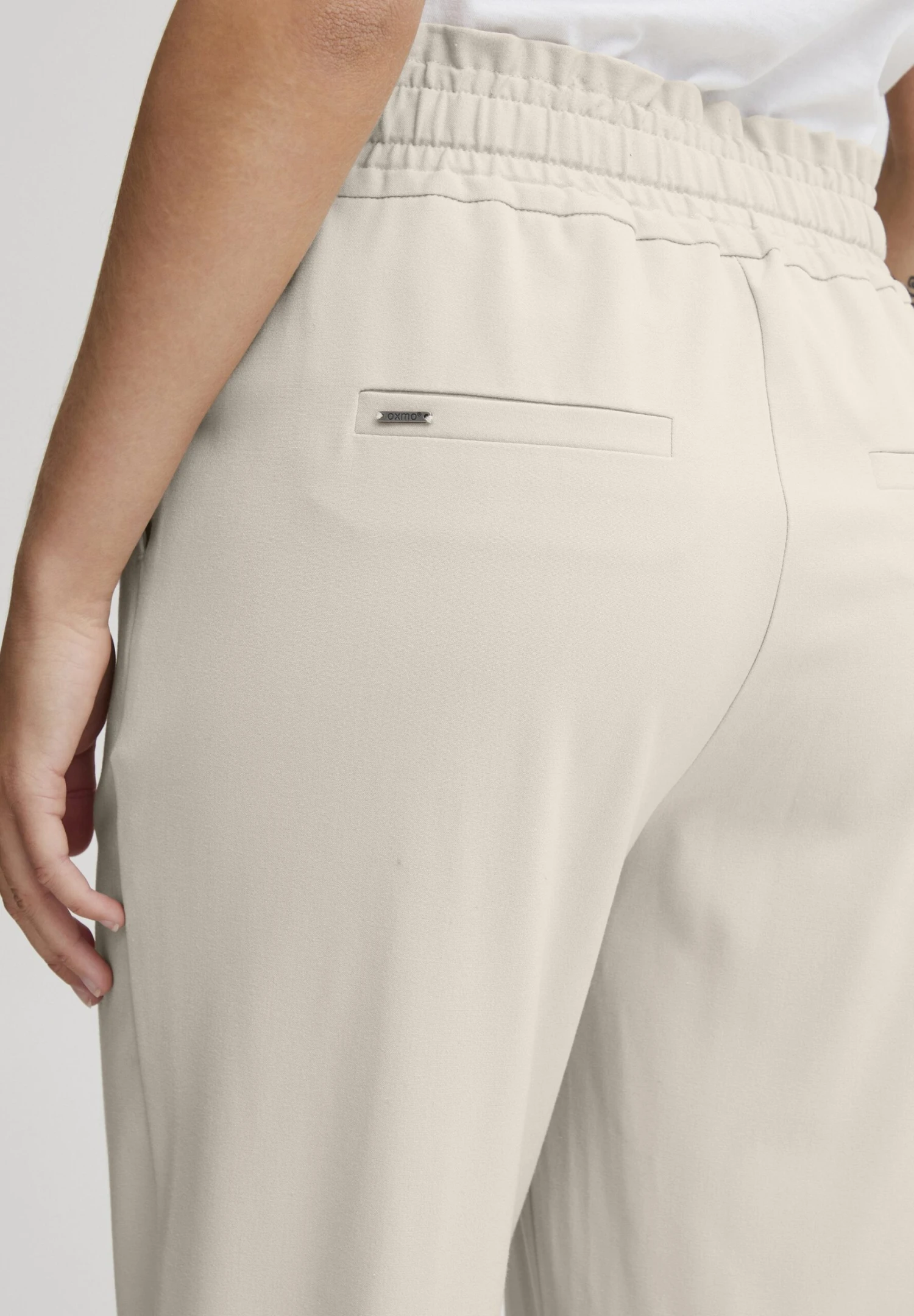 OXMO Oxdania PaPantaloniCement Donna Pantaloni 1OX21A014-C11 5 OXMO Oxdania PaPantaloniCement Donna Pantaloni 1OX21A014-C11 - immagine 5