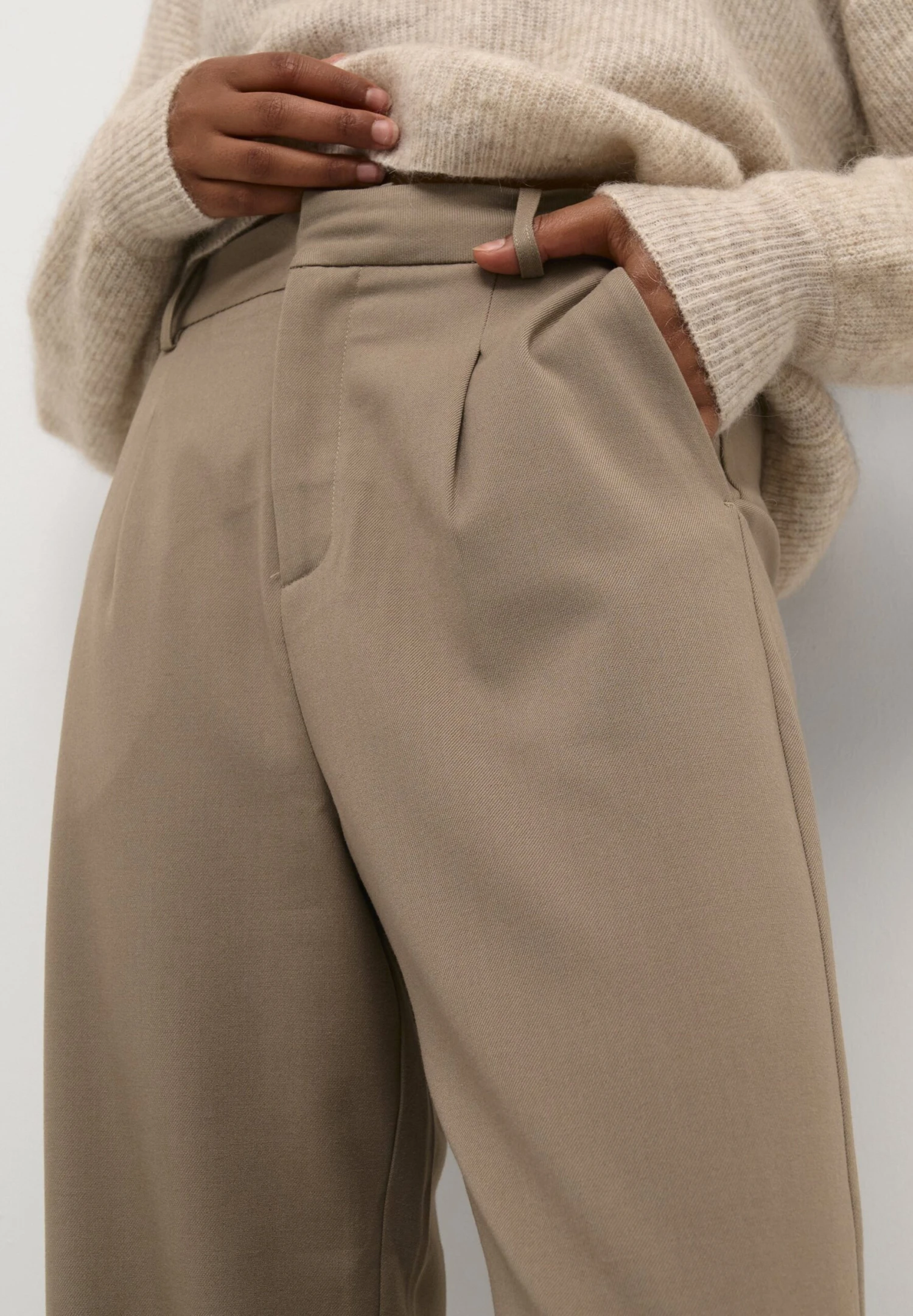 Kaffe Kamerle SuitingChinoBrindle Donna Pantaloni KA321A0CF-C12 4 Kaffe Kamerle SuitingChinoBrindle Donna Pantaloni KA321A0CF-C12 - immagine 4