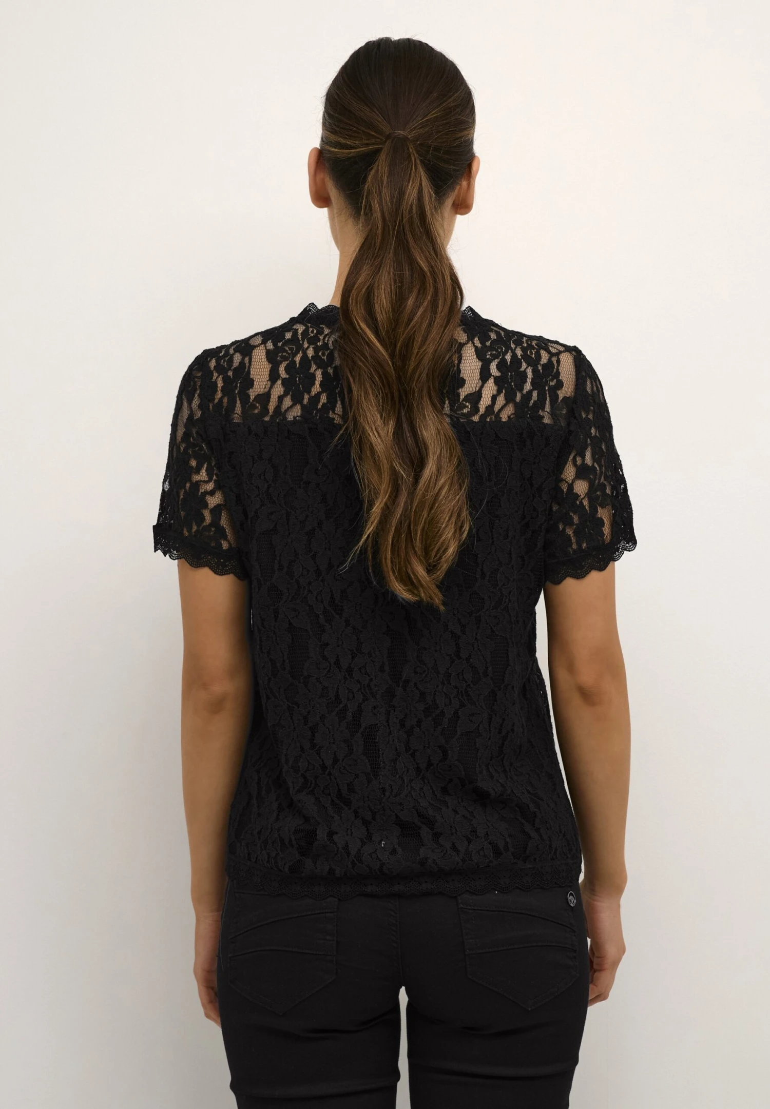 Cream Crkit Ss - Camicetta - Pitch Black 3 Cream Crkit Ss - Camicetta - Pitch Black - immagine 3