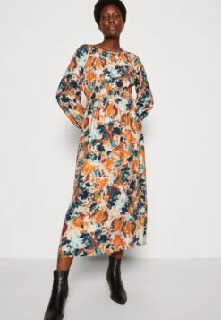 Tom Tailor Feminine DressVestito EstivoGrey/Orange Donna Vestiti TO221C0PZ-T11 -Vendite Next 8f1ef8f9d4ba4c1681fecb1b809e783c