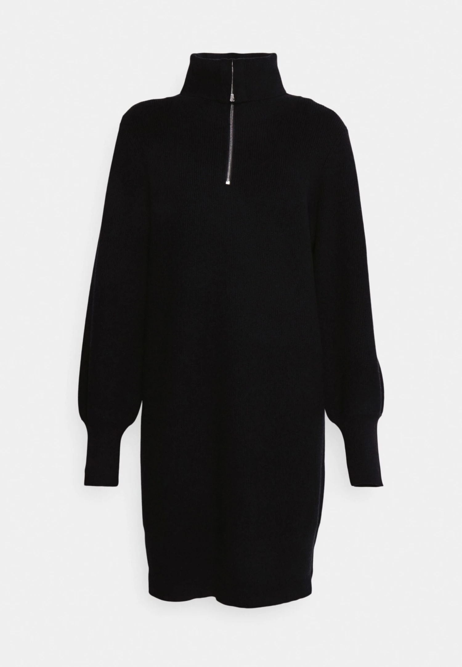 Yasdalma Zip DressAbito In MagliaBlack Donna Vestiti Y0121C1TV-Q11 5 Yasdalma Zip DressAbito In MagliaBlack Donna Vestiti Y0121C1TV-Q11 - immagine 5