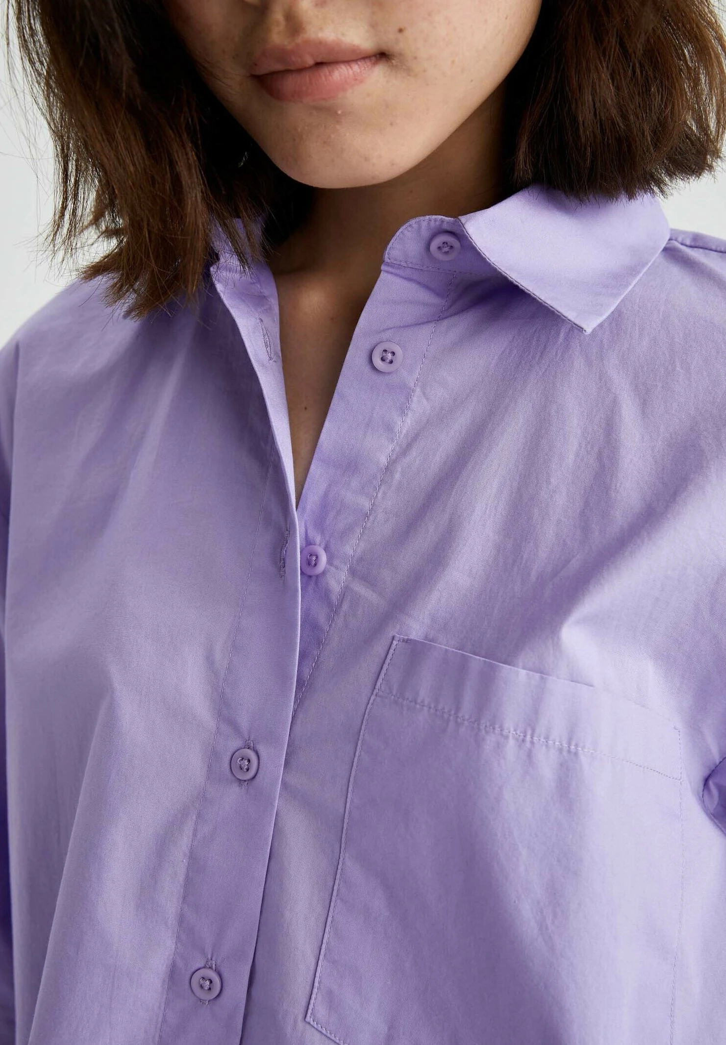 DeFacto Oversize FitCamiciaPurple Donna Camicie E Bluse DEZ21E1E4-I11 4 DeFacto Oversize FitCamiciaPurple Donna Camicie E Bluse DEZ21E1E4-I11 - immagine 4