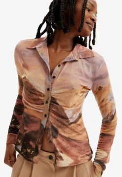 Desigual Gathered Landscape CamiciaMulti Coloured Donna Camicie E Bluse DE121E0MW-T11 8 Desigual Gathered Landscape CamiciaMulti Coloured Donna Camicie E Bluse DE121E0MW-T11 -Vendite Next 98313a8df0e14ee3853d4a1660cff19f