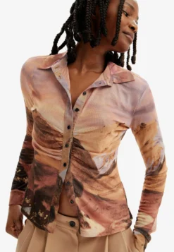 Desigual Gathered Landscape CamiciaMulti Coloured Donna Camicie E Bluse DE121E0MW-T11 -Vendite Next 98313a8df0e14ee3853d4a1660cff19f scaled