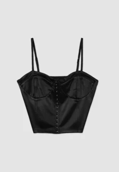 A Corpetto TopNero Donna T-shirt E Top CSM21E030-Q11 -Vendite Next 98a763da740d4a3488f4d3caa30cca5a