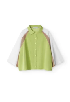 ADOLFO DOMINGUEZ Semitransparent CamiciaWhite Green Donna Camicie E Bluse ADL21E028-A11 -Vendite Next 98c5e270643e49cdb356c0209cf18714 scaled