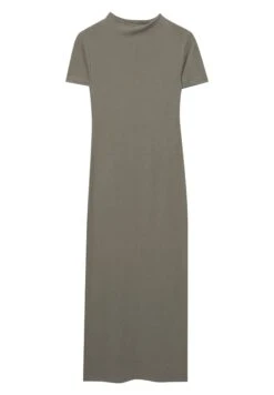 PULL & BEAR High Neck Basic - Vestito Lungo - Grey -Vendite Next 9dca077978294dc58f4b3be6a7f0ed74