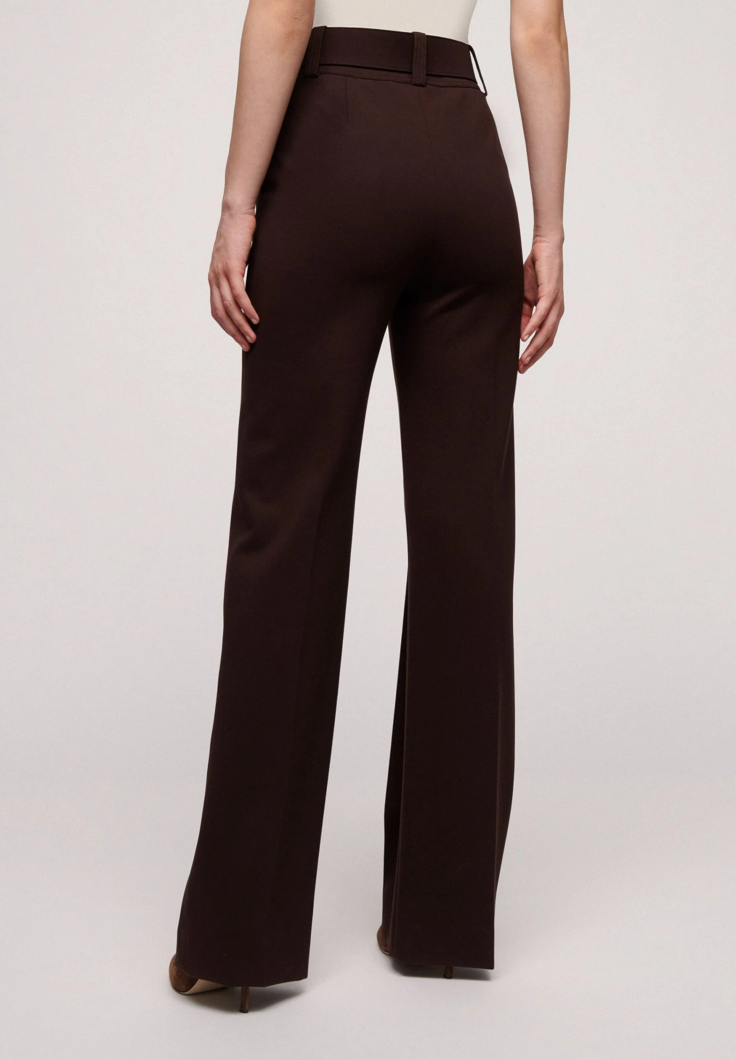 LUISA SPAGNOLI Osten- Pantaloni - Castagna 2 LUISA SPAGNOLI Osten- Pantaloni - Castagna - immagine 2