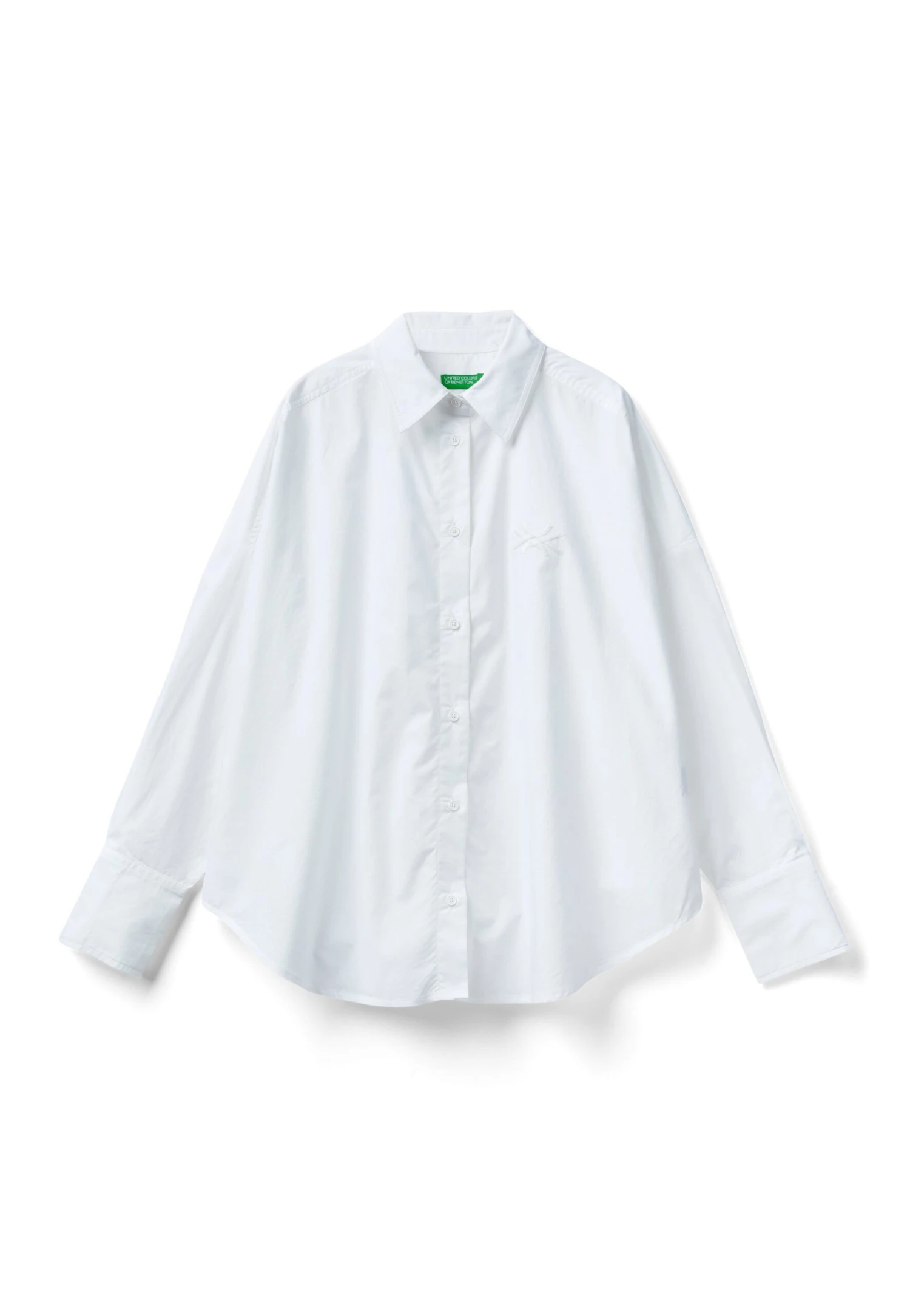 Plain Colour Poplin OversizCamiciaWhite Donna Camicie E Bluse 4BE21E0CF-A11 4 Plain Colour Poplin OversizCamiciaWhite Donna Camicie E Bluse 4BE21E0CF-A11 - immagine 4