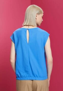 ESPRIT CamicettaBright Blue Donna Camicie E Bluse ES121D2JC-K11 -Vendite Next a196ab88df44419ea7dd888a54e3513d