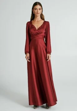 Rinascimento Vestito Lungo - Rosso