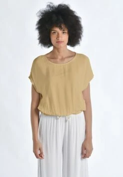 Deha LayeredT-Shirt BasicTawny Brown Donna T-shirt E Top 5DE21D03D-O11