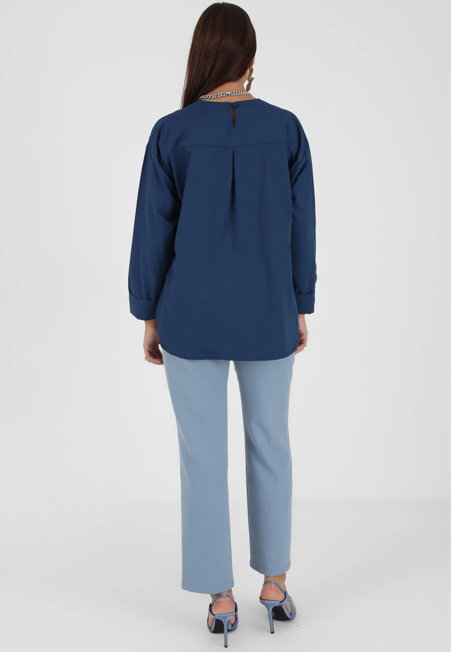 RefkaCamicettaBlue Donna Camicie E Bluse MHR21E0G1-K11 3 RefkaCamicettaBlue Donna Camicie E Bluse MHR21E0G1-K11 - immagine 3