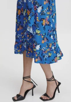 B.young Bymmjoella Long Frill- Gonna A Campana - Ibiza Blue Mix -Vendite Next a47c94f47e44453fae5940980ead8b29 scaled