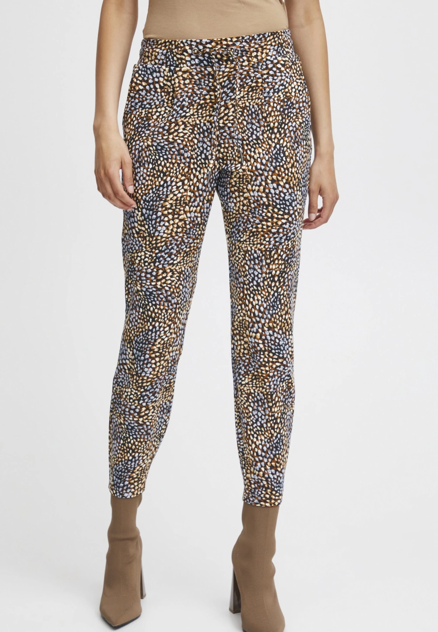 B.young Byrizetta PantaloniMonks Robe Mix Donna Pantaloni BY221A088-O12 1 B.young Byrizetta PantaloniMonks Robe Mix Donna Pantaloni BY221A088-O12