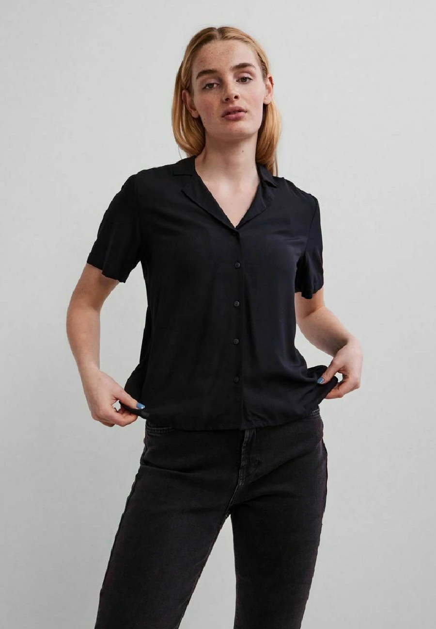 Pieces PcoliviaCamiciaBlack Donna Camicie E Bluse PE321E10D-Q11 1 Pieces PcoliviaCamiciaBlack Donna Camicie E Bluse PE321E10D-Q11