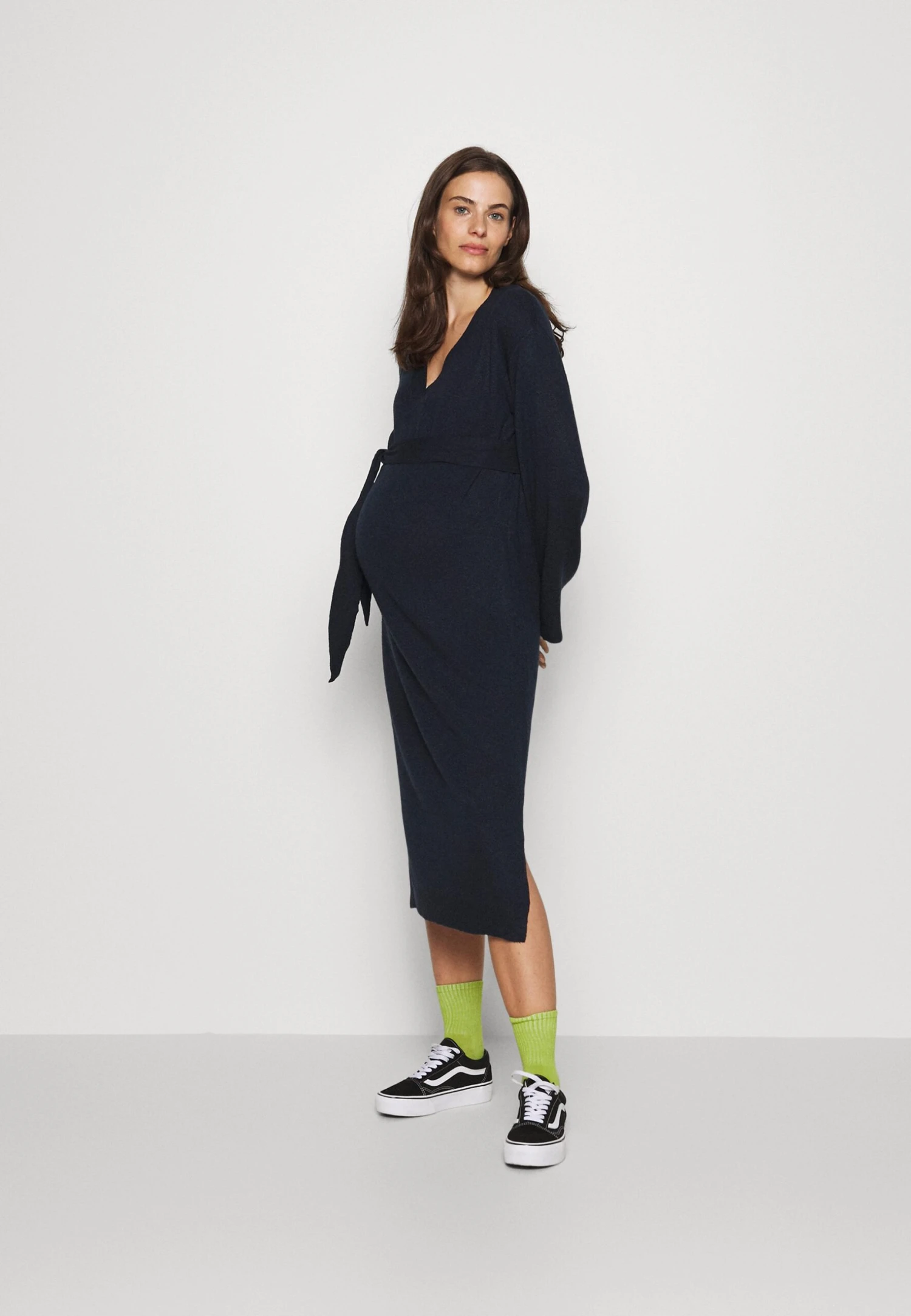 Mamalicious Abito In MagliaNavy Blazer Donna Vestiti M6429F1I5-K11 2 Mamalicious Abito In MagliaNavy Blazer Donna Vestiti M6429F1I5-K11 - immagine 2