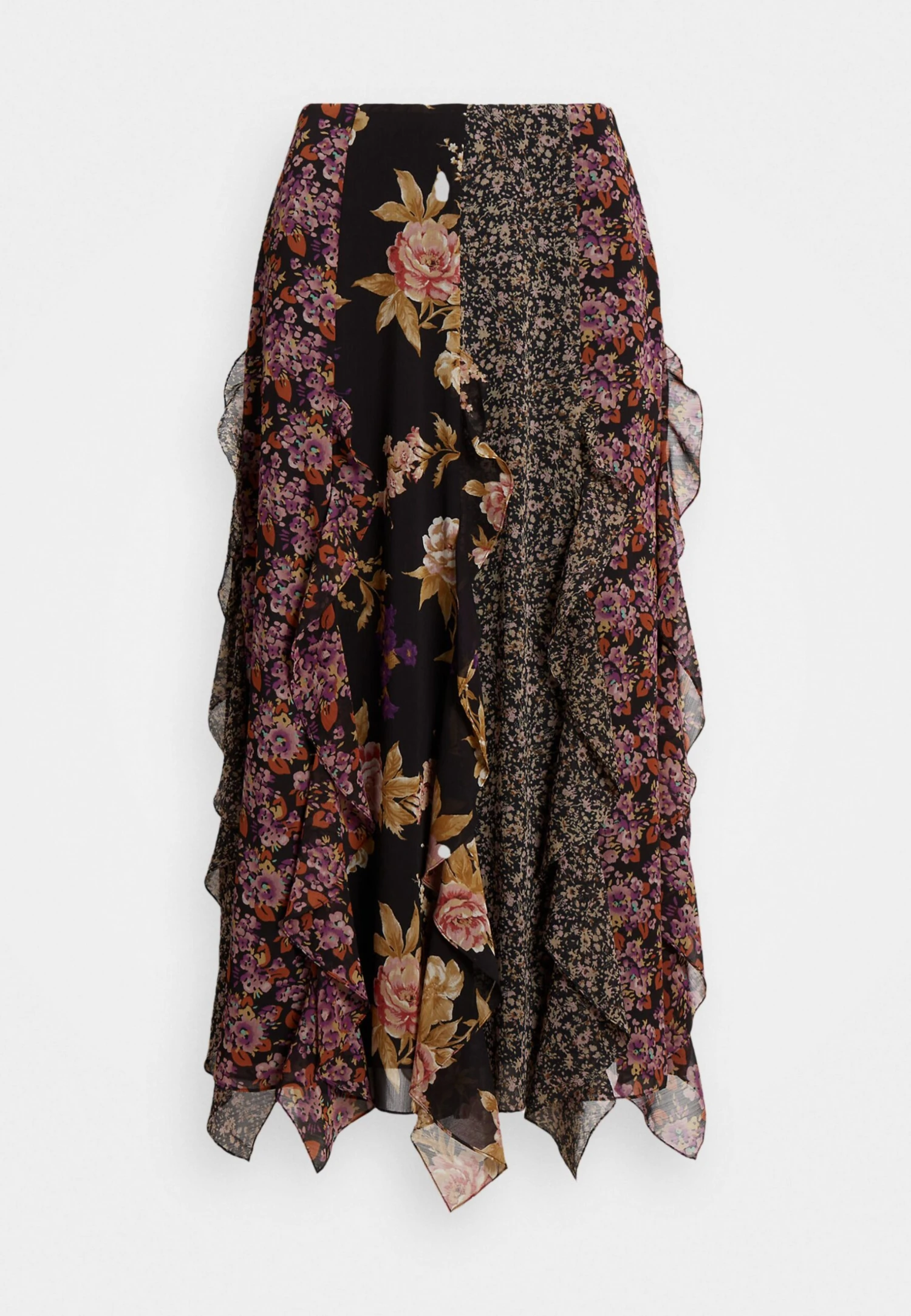 Bothnay MidGonna A TubinoBlack/Tan/Multi Donna Gonne LAR21B00B-Q11 5 Bothnay MidGonna A TubinoBlack/Tan/Multi Donna Gonne LAR21B00B-Q11 - immagine 5