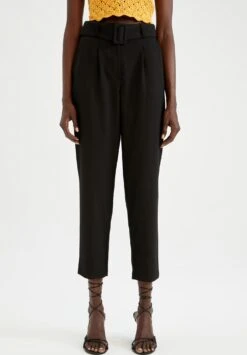 DeFacto PantaloniBlack Donna Pantaloni DEZ21A0XE-Q11