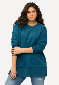 Ulla Popken Offenkantig Rundhals LangarmFelpaBlaugrün Donna Felpe UP121J0II-K11 -Vendite Next ae2d2c5ccdad49108b0bc2e2edc62405 scaled
