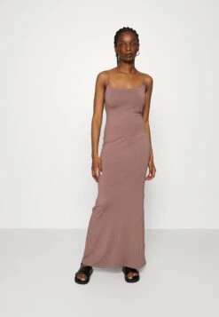 Slip DressVestito LungoDeep Taupe Donna Vestiti GIL21C02C-B11