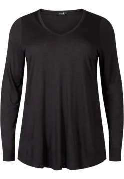 A-Shape Maglietta A Manica LungaBlack Donna T-shirt E Top ACA41D03R-Q11