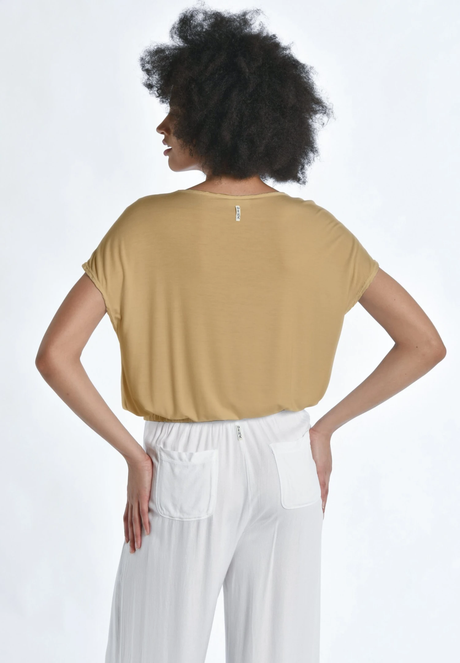 Deha LayeredT-Shirt BasicTawny Brown Donna T-shirt E Top 5DE21D03D-O11 3 Deha LayeredT-Shirt BasicTawny Brown Donna T-shirt E Top 5DE21D03D-O11 - immagine 3