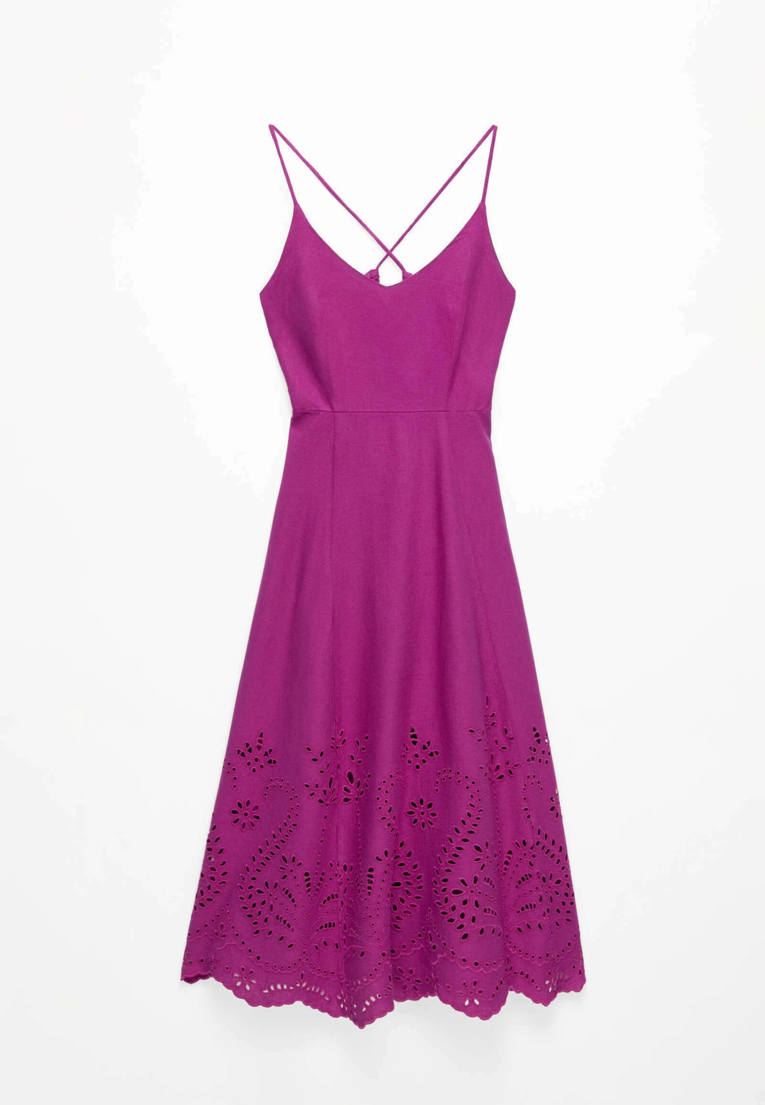 Oysho Embroidery MidiVestito EstivoPink Donna Vestiti OY121C0CE-J11 5 Oysho Embroidery MidiVestito EstivoPink Donna Vestiti OY121C0CE-J11 - immagine 5