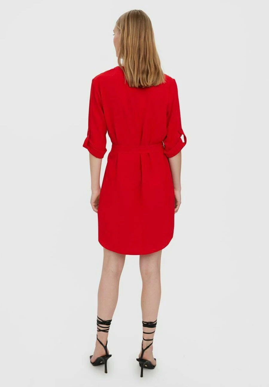 Vero Moda Fold-Up - Vestito Estivo - Goji Berry 3 Vero Moda Fold-Up - Vestito Estivo - Goji Berry - immagine 3