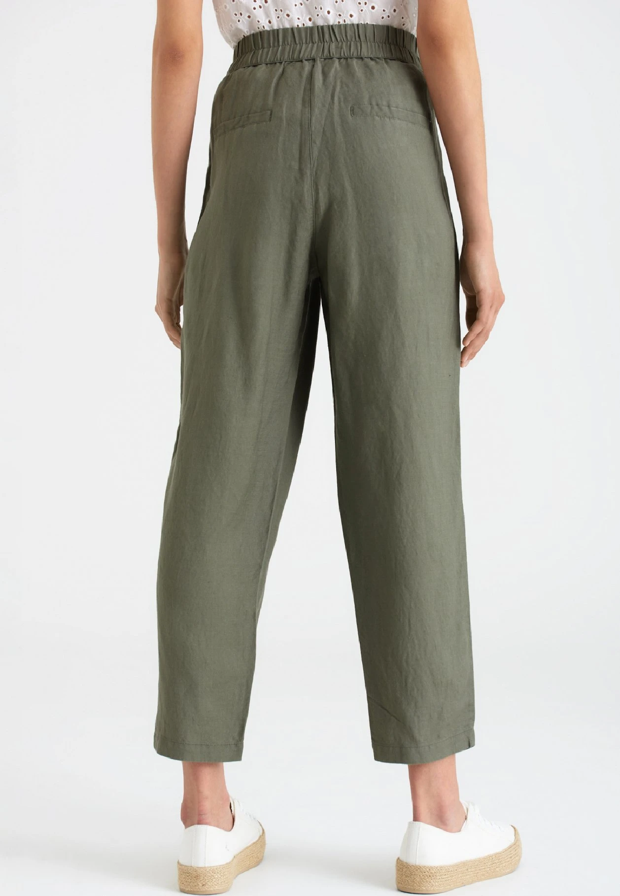 PantaloniOlive Donna Pantaloni G0Y21A01M-N11 3 PantaloniOlive Donna Pantaloni G0Y21A01M-N11 - immagine 3