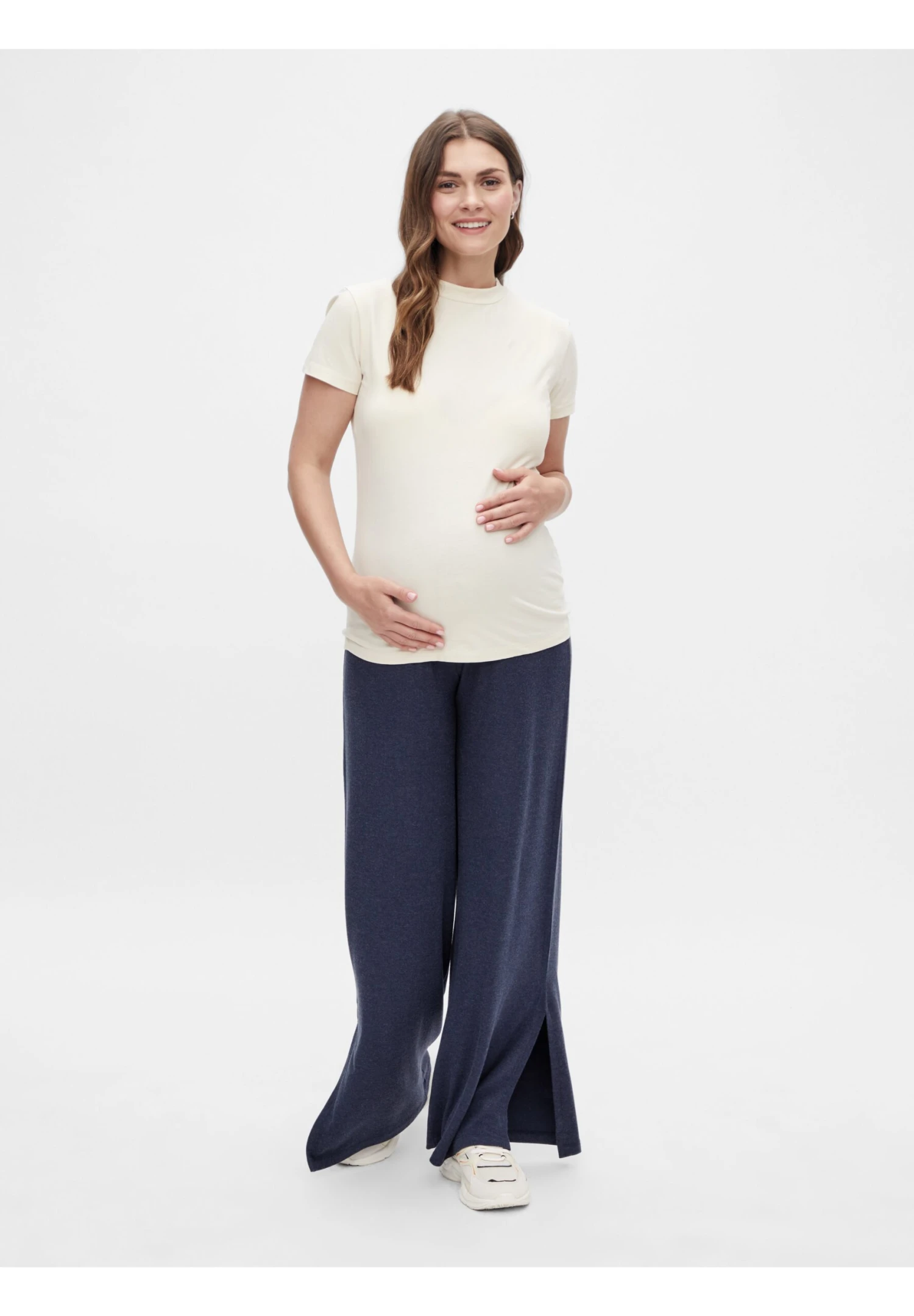 Mamalicious Mlpetra Wide Slit Jrs HwPantaloniParisian Night Donna Pantaloni M6429B09S-K11 2 Mamalicious Mlpetra Wide Slit Jrs HwPantaloniParisian Night Donna Pantaloni M6429B09S-K11 - immagine 2