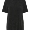 Pieces Pclina - T-Shirt Con Stampa - Black