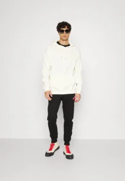 YOURTURN Unisex 3 PackFelpa Con CappuccioBlack/Mottled Dark Grey/Off White Donna Felpe YO121007R-Q11