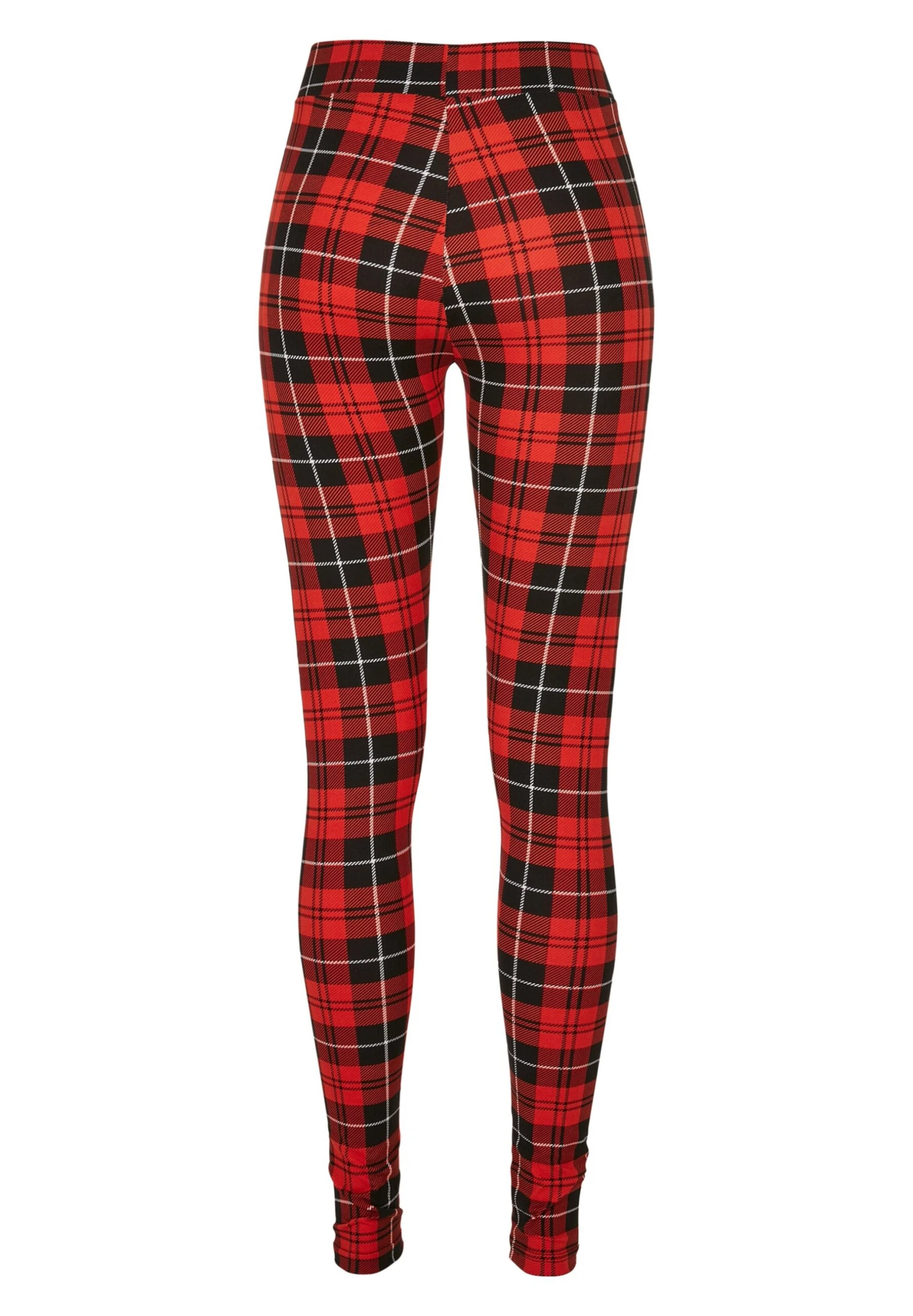 URBAN CLASSICS Soft Aop - Leggings - Redcheck 10 URBAN CLASSICS Soft Aop - Leggings - Redcheck - immagine 10