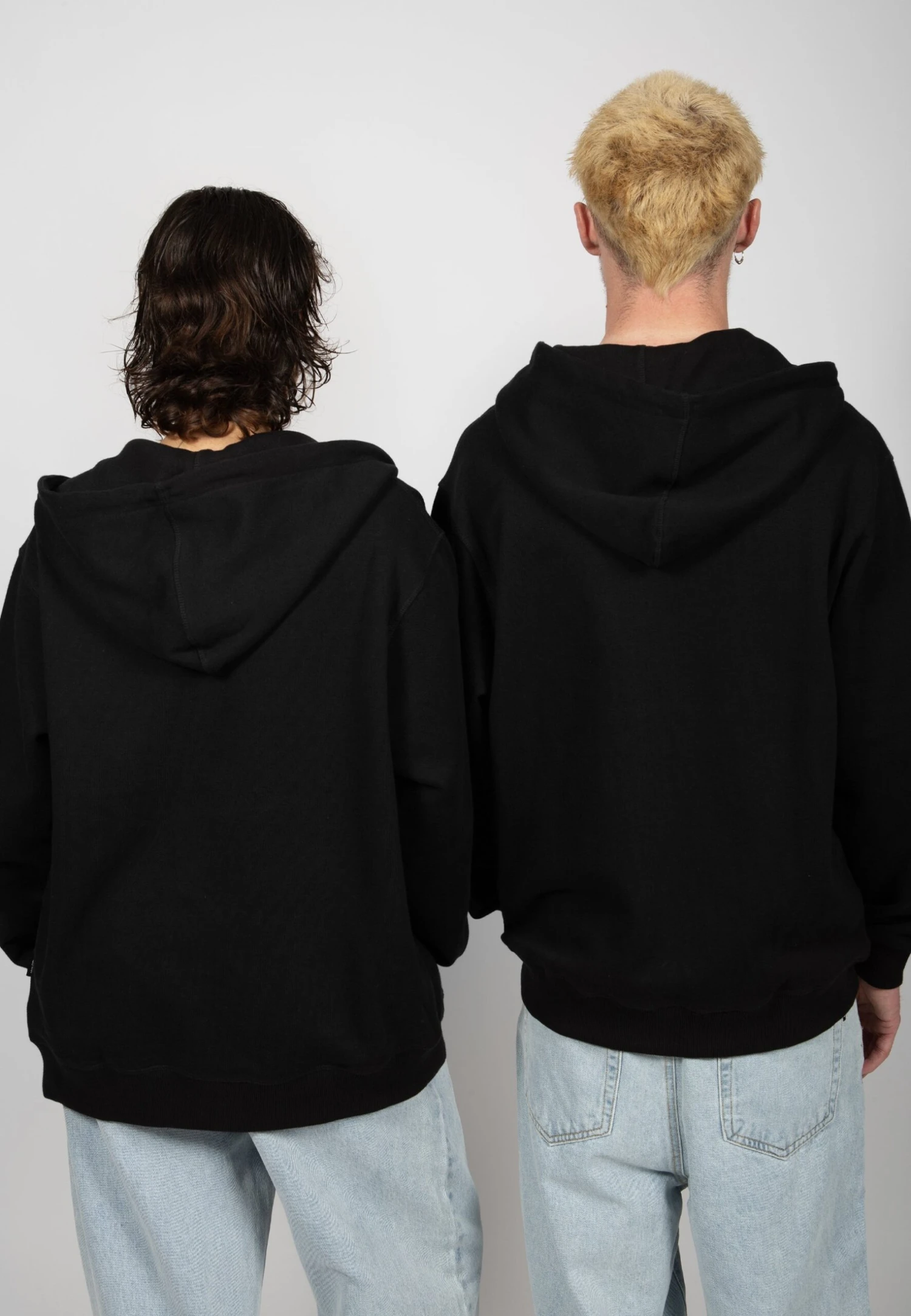 Hoodie Zip Ace UnisexFelpa Con ZipBlack Donna Felpe WAT210097-Q11 3 Hoodie Zip Ace UnisexFelpa Con ZipBlack Donna Felpe WAT210097-Q11 - immagine 3