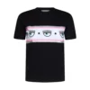 Chiara Ferragni T-Shirt Con StampaNero Donna T-shirt E Top CHV23G01D-Q11