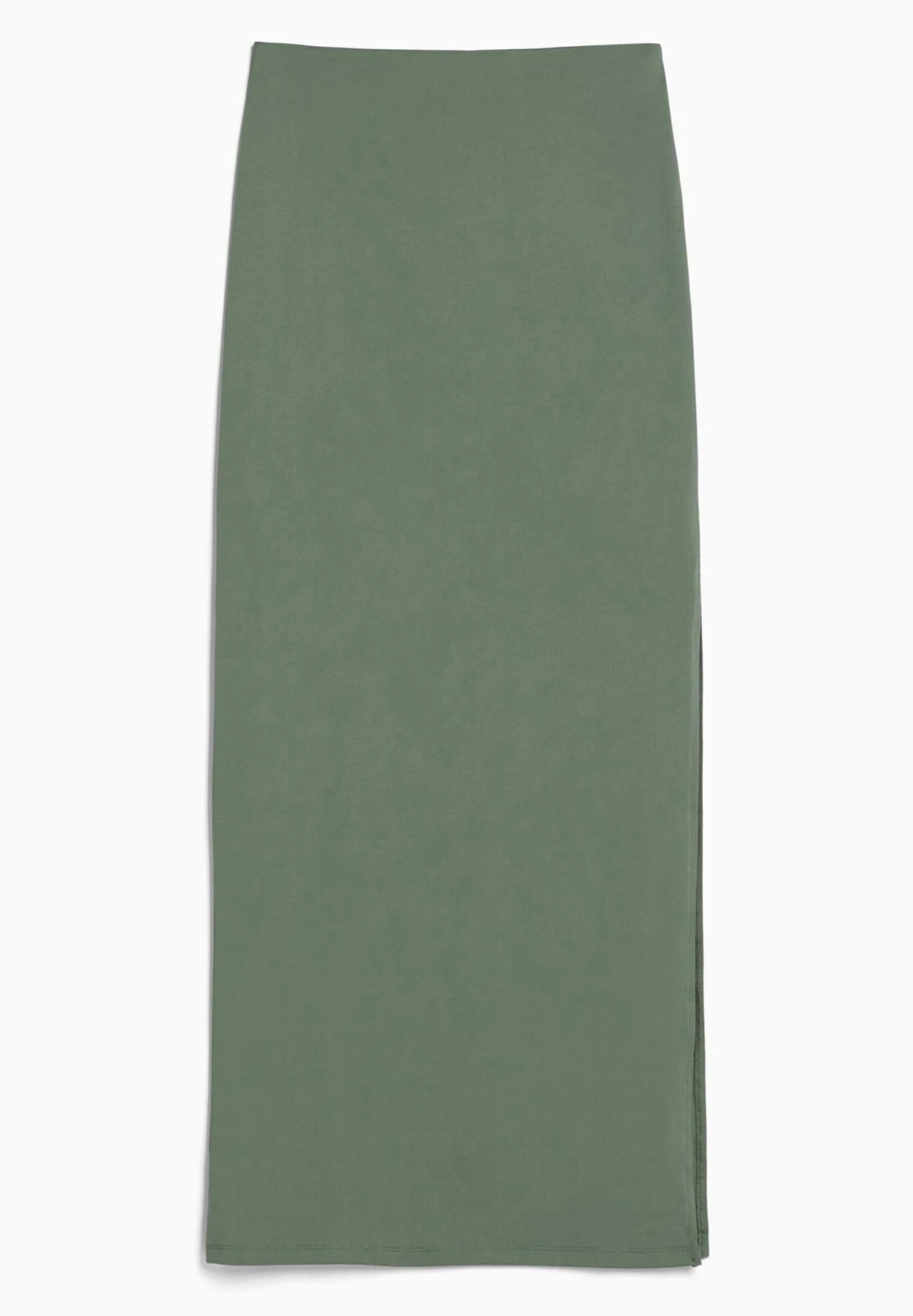 BERSHKA Gonna Lunga - Khaki 4 BERSHKA Gonna Lunga - Khaki - immagine 4