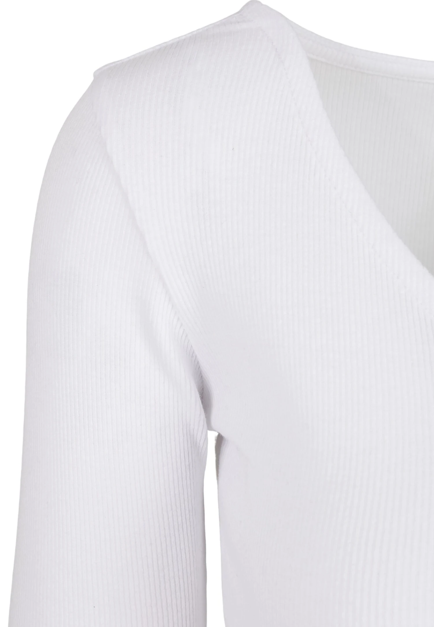 URBAN CLASSICS Cropped RibMaglietta A Manica LungaWhite Donna T-shirt E Top UR621E01H-A11 8 URBAN CLASSICS Cropped RibMaglietta A Manica LungaWhite Donna T-shirt E Top UR621E01H-A11 - immagine 8