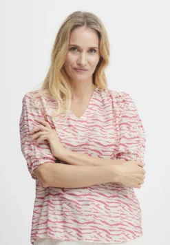 Fransa Frnita Bl CamicettaCamellia Rose Aop Ms Struct Donna Camicie E Bluse F2121E08G-J11