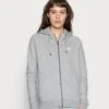 Nike Sportswear HoodieFelpa Con ZipGrey Heather/White Donna Felpe NI121J0B8-C11