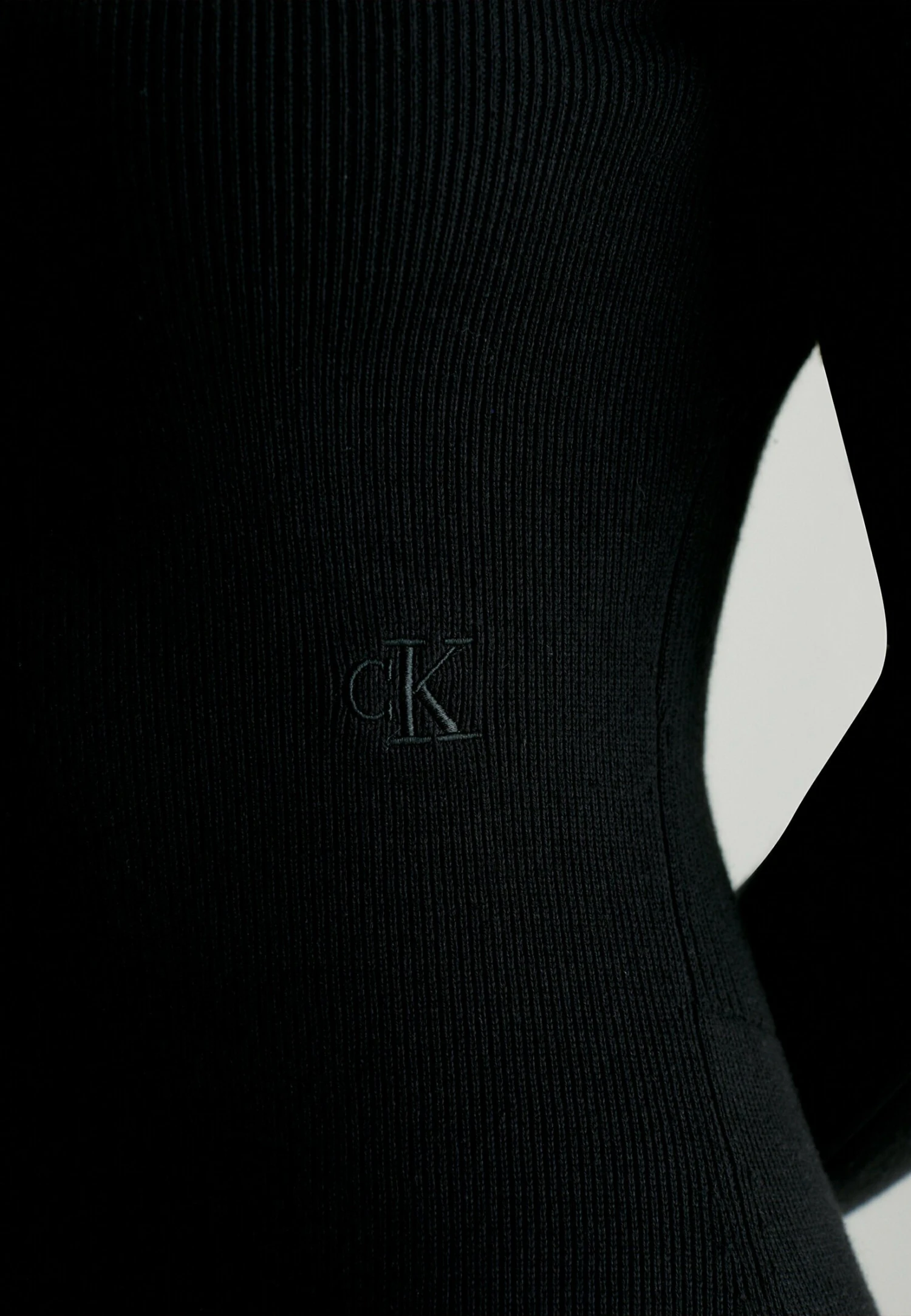 Calvin Klein Jeans Open BackTubinoCk Black Donna Vestiti C1821C0H8-Q11 5 Calvin Klein Jeans Open BackTubinoCk Black Donna Vestiti C1821C0H8-Q11 - immagine 5