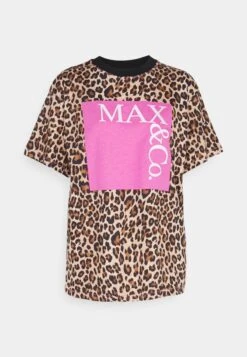 MAX & Co. TeeleoT-Shirt Con StampaMarrone Donna T-shirt E Top MQ921D03P-O11 -Vendite Next be8f2afffd06422a87fa95829ac38de6