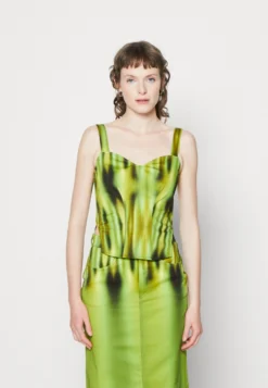 Khloe LeekCamicettaGreen Leek Donna Camicie E Bluse HOX21E01L-M11