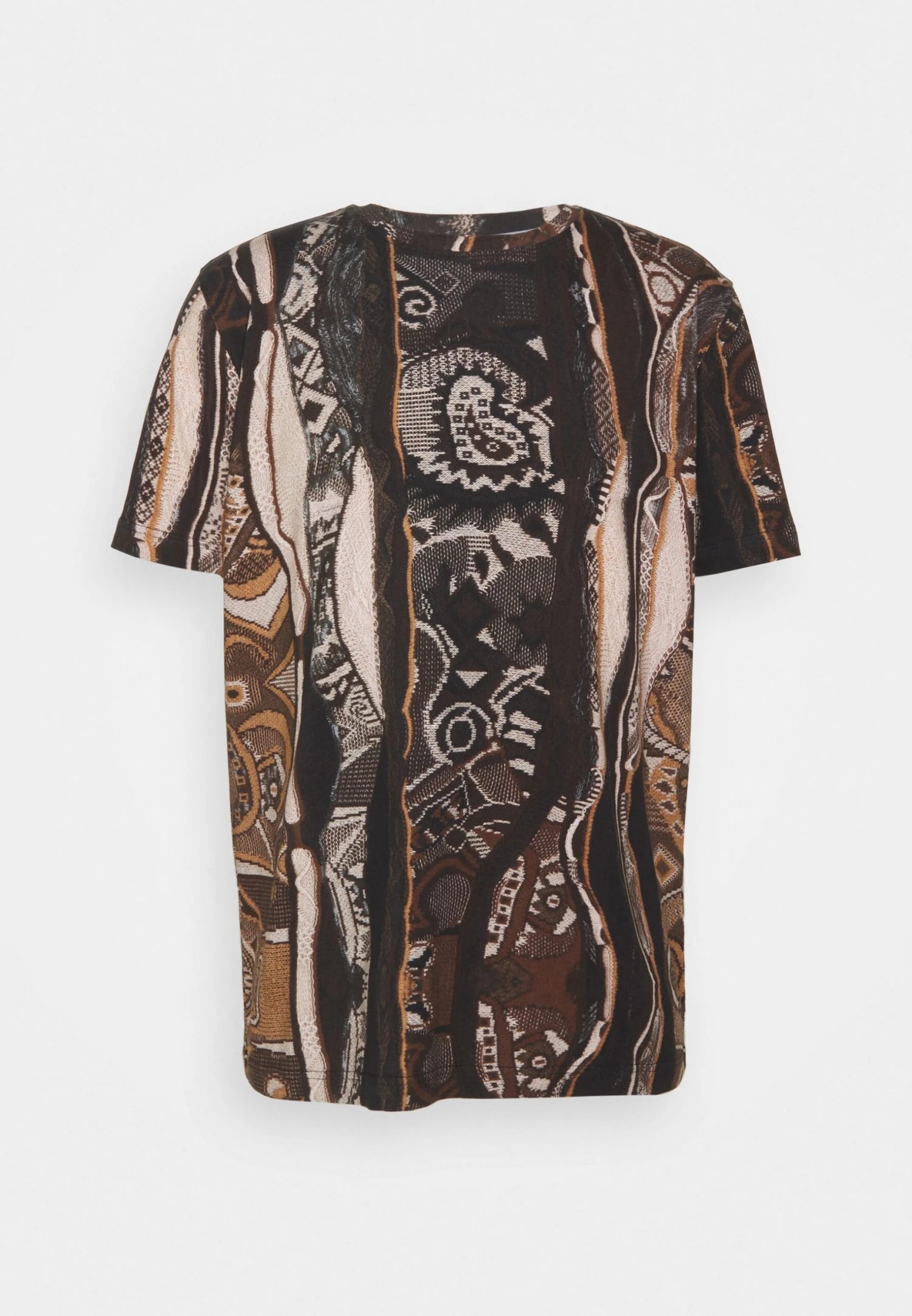 CARLO COLUCCI UnisexT-Shirt Con StampaBrown/Black/Offwhite Donna T-shirt E Top CAP21007W-Q11 7 CARLO COLUCCI UnisexT-Shirt Con StampaBrown/Black/Offwhite Donna T-shirt E Top CAP21007W-Q11 - immagine 7