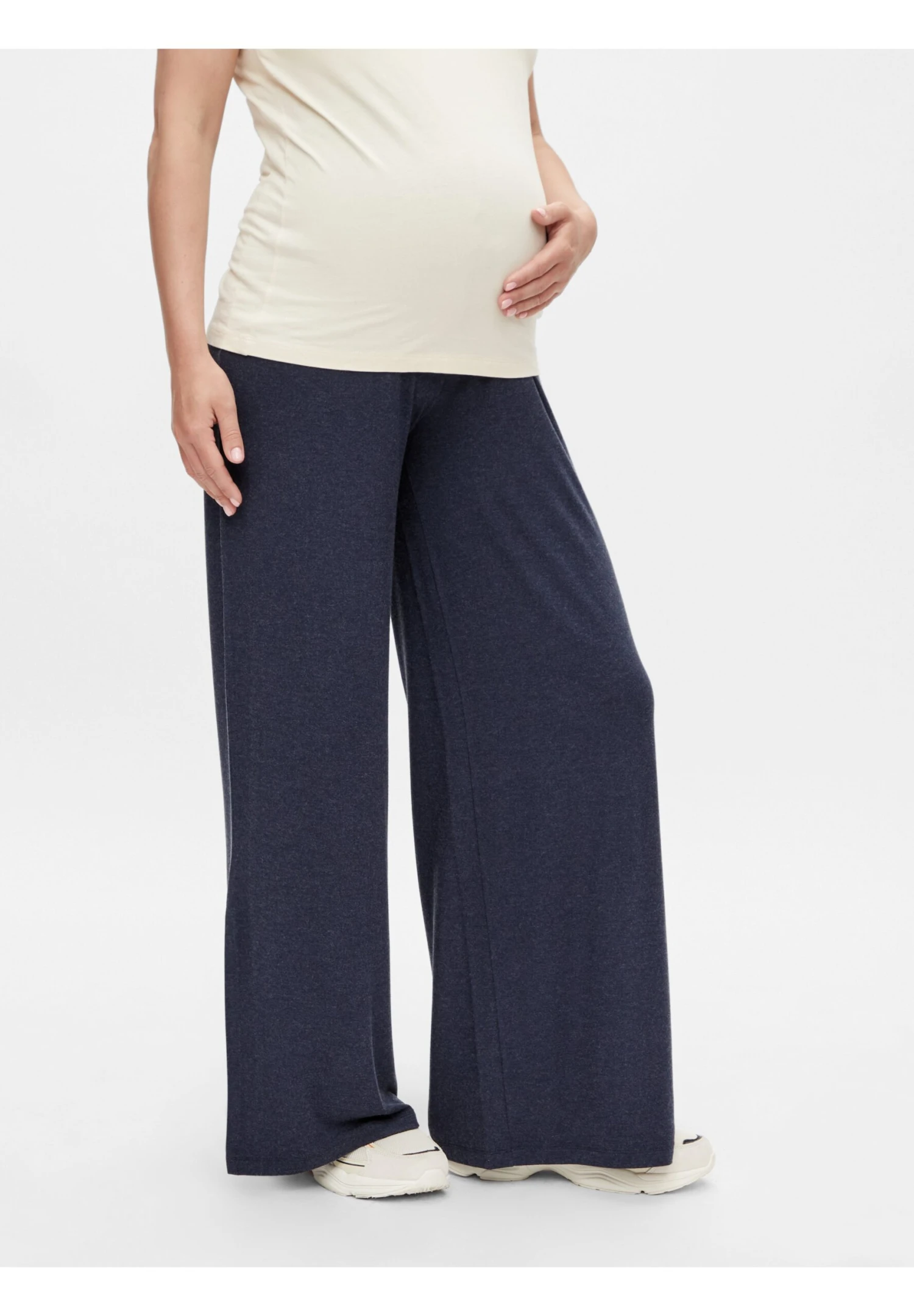Mamalicious Mlpetra Wide Slit Jrs HwPantaloniParisian Night Donna Pantaloni M6429B09S-K11 1 Mamalicious Mlpetra Wide Slit Jrs HwPantaloniParisian Night Donna Pantaloni M6429B09S-K11