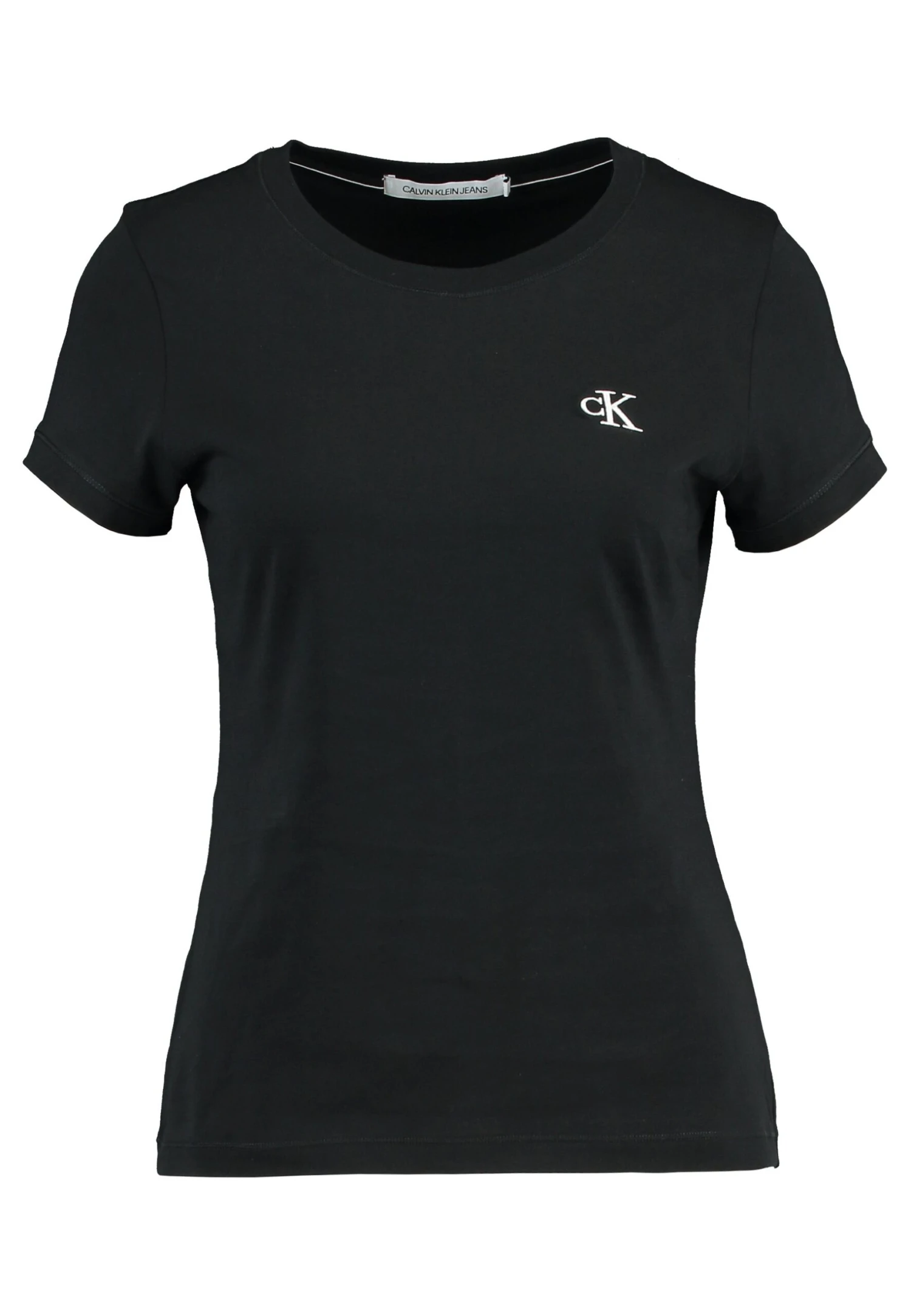Calvin Klein Jeans Embroidery Slim TeeT-Shirt BasicBlack Donna T-shirt E Top C1821D09C-Q11 5 Calvin Klein Jeans Embroidery Slim TeeT-Shirt BasicBlack Donna T-shirt E Top C1821D09C-Q11 - immagine 5