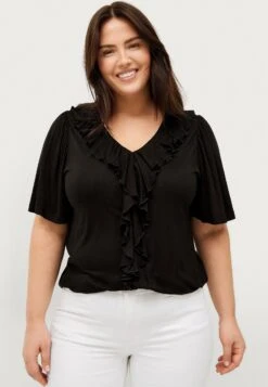 CamicettaSchwarz Donna Camicie E Bluse E1A21E034-Q11